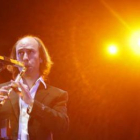 Un momento del concierto en Astorga en el que Núñez presentó su último trabajo.