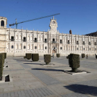 Los restos aparecidos en las excavaciones realizadas en San Marcos se van a preservar de forma visible bajo un pavimento acristalado. RAMIRO
