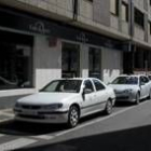 Una de las paradas de taxis de la ciudad, en la calle de los Tejedores
