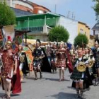 Los romanos astorganos recorrieron las principales calles de Fabero