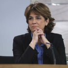 La ministra de Justicia en funciones, Dolores Delgado.