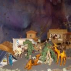 Los camellos del belén están hechos con cuero de Túnez