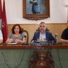 Fernando Lobato, Carmen González, José Miguel Palazuelo y José Ignacio Salgado. RUBÉN PRIETO