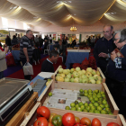 La feria se dedica el pimiento y a la fruta. L. DE LA MATA