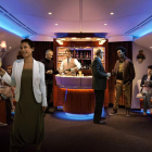 La sala VIP del A380 de Emirates.