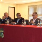 Del Canto, Álvarez, Palazuelo, Martín y Pollán, durante la jornada.