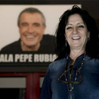 Carmen Rubianes, en la presentación del libro 'Pepe Rubianes inédito', el pasado miércoles.