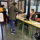 Votaciones en la jornada de hoy en León. RAMIRO