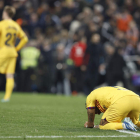 El Barcelona no pasa del empate en Mestalla y amplía su crisis de resultados. KAI FORSTERLING