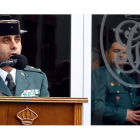 Francisco Javier Molano Martín, en el transcurso de su alocución tras tomar posesión como jefe de Tráfico en la autonomía.