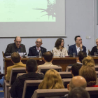 Un momento de la presentación del libro en el ILC. OTERO PERANDONES