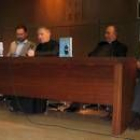 Imagen del momento de la presentación en el que Bernardo Velado tomó la palabra