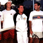 En 1999, como capital del equipo español en la Copa Davis. DL