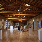 Foto de la muestra ubicada en la sala de exposiciones del Centro Cultural de la Fábrica de Harinas.