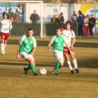 Jugadores del Atlético Astorga y de la Cultural durante un partido de la temporada pasada.