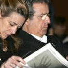 Pilar Manjón, durante el acto de homenaje en recuerdo a las víctimas