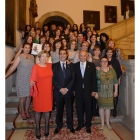 Foto de familia de los participantes.