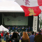 Imagen de la campa de Villalar de los Comuneros, eje de la celebración del Día de la Comunidad el pasado 23 de abril.