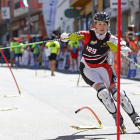 Campeonato europeo de alpino en línea en Villablino, en la edición de 2017. F. OTERO PERNANDONES