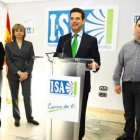 Los cuatro candidatos de Independientes por San Andrés.