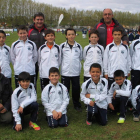 Formación del Santa Marta A de la categoría benjamín.