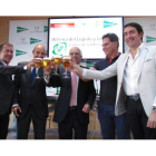 Juan Francisco Martín, José Antonio Magadán, José Luis Martínez Matilla, Felipe Rubio y Juan Carlos Suárez-Quiñones.