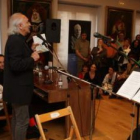 Juan Carlos Mestre, Héctor Escobar y Amancio Prada intervinieron ante un público muy nutrido y entre