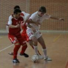 Ángel (derecha) realizó un gran partido frente al conjunto santiagués