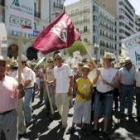 Un momento de la manifestación contra la reforma de la OCM, que se celebró el pasado mes de junio