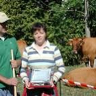 La ganadera Irene Sadia recibió el premio al mejor lote vacuno