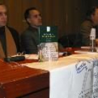 De izquierda a derecha, Tomás Álvarez, Juan José Alonso Perandones y José Antonio Martínez