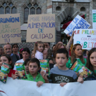 Los problemas con Serunión ya provocaron protestas en León el pasado mes de octubre