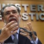 Bermejo admitió en su comparecencia que los datos sobre los retrasos en la Justicia son «llamativos»