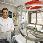 Purificación González es la responsable del Laboratorio de Análisis del Colegio Oficial de Farmacéuticos de León.