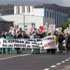Durante dos horas, la fábrica de la multinacional estuvo paralizada