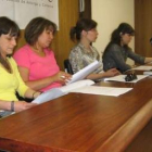 Pilar Pereira, Ana Castro, Mar Castro y María Jesús Castrillo, vocales y presidenta de Asemac