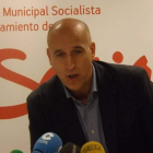 José Antonio Diez, portavoz del grupo municipal socialista.