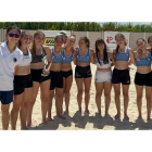 Las chicas del cadete del Astura lograron el oro en Villacelama. DL