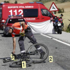 Un ciclista ha muerto hoy tras ser atropellado por un vehículo en el término municipal navarro de Erice de Iza.