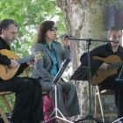 María José Cordero y Juan José Collado durante un concierto.