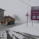 La nieve se ha convertido en un revulsivo turístico para la comarca de Puebla de Lillo.