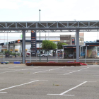 Construcción de la nueva gasolinera en el polígono de Trobajo del Camino.