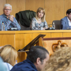 La cordialidad marcó la sesión plenaria de ayer. FERNANDO OTERO