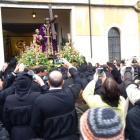 El Nazareno sale de Santa Nonia después de una hora de aplazamiento