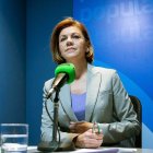 La ministra en funciones, María Dolores de Cospedal, ayer en Onda Cero. TAREK