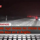 Respuesta del 112 a un vehículo atrapado por el temporal en el Angliru: Ya son ustedes mayorcitos para saber donde se meten.