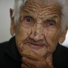 Herminia Francisco celebró en noviembre su 109 cumpleaños. JESÚS