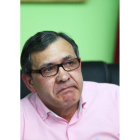 Canedo, tras anunciar su dimisión que luego retiraría.