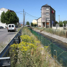 El soterramiento de esta zona del Canal Bajo en Ponferrada está ahora en el aire.