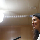 La portavoz de Vox en la Comunidad de Madrid, Rocío Monasterio.